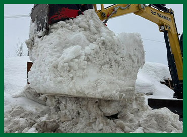 雪下ろし・庭木の剪定・エクステリア 作業風景